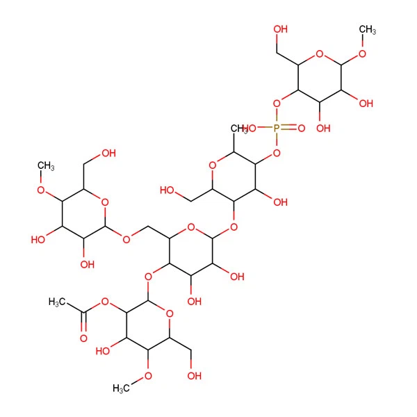1 TON 68130-14-3 Acetilētais distark